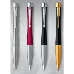 Parker® Premium Urban Twist Magenta Ballpoint Pen, Blue Ink - Parker 19 Parker® Premium Urban Twist Magenta Ballpoint Pen, Blue Ink - Parker -Avery Store AIG9402434