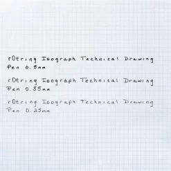 ROtring Isograph Black Indian Ink Pen 0.35 mm - ROtring 13 ROtring Isograph Black Indian Ink Pen 0.35 mm - ROtring -Avery Store AIG9423588