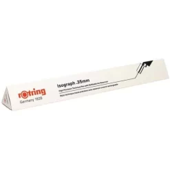 ROtring Isograph Black Indian Ink Pen 0.35 mm - ROtring 20 ROtring Isograph Black Indian Ink Pen 0.35 mm - ROtring -Avery Store AIG9423594