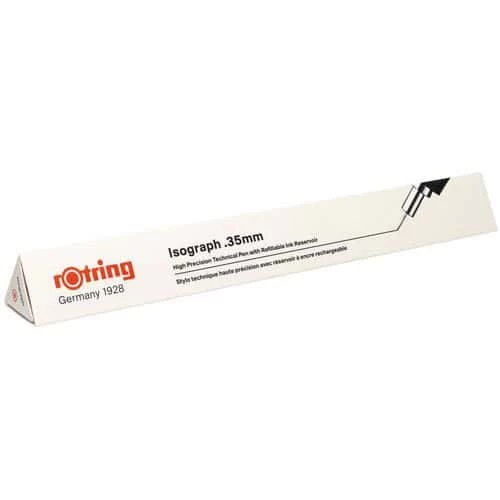 ROtring Isograph Black Indian Ink Pen 0.35 mm - ROtring 10 ROtring Isograph Black Indian Ink Pen 0.35 mm - ROtring - Image 10